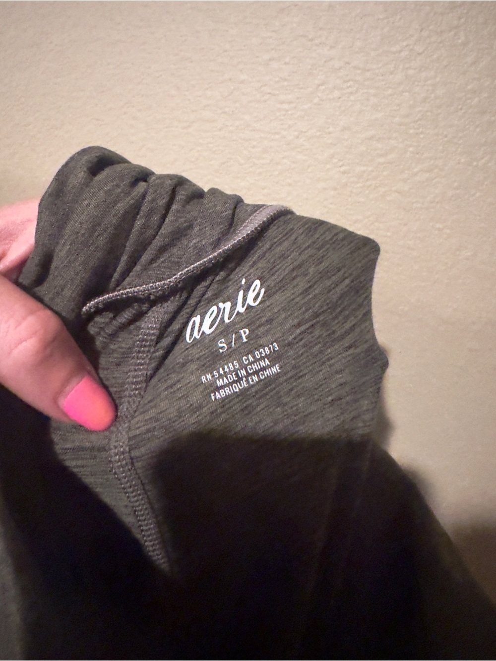 Aerie Offline High Waisted Tapered Space Dye Yoga Joggers Green Size Small - Picture 7 of 7